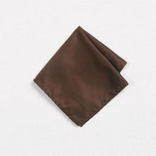 Load image into Gallery viewer, brown pocket square