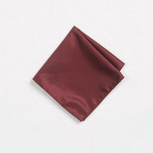 Load image into Gallery viewer, burgundy pocket square