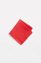 Load image into Gallery viewer, fire red pocket square