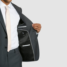 Load image into Gallery viewer, Charcoal Gray Suit Jacket