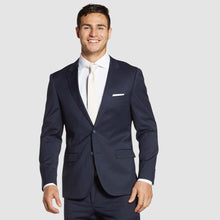 Load image into Gallery viewer, Navy Blue Suit Jacket