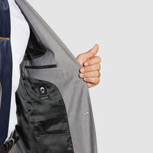 Load image into Gallery viewer, Textured Gray Suit Jacket