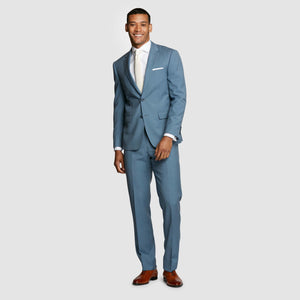 Light Blue Suit Pants