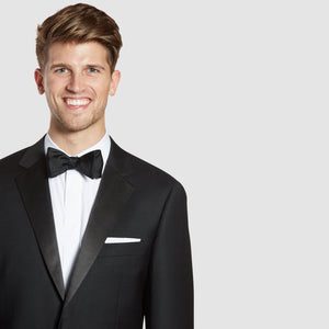 Premium Notch Lapel Black Tuxedo Jacket