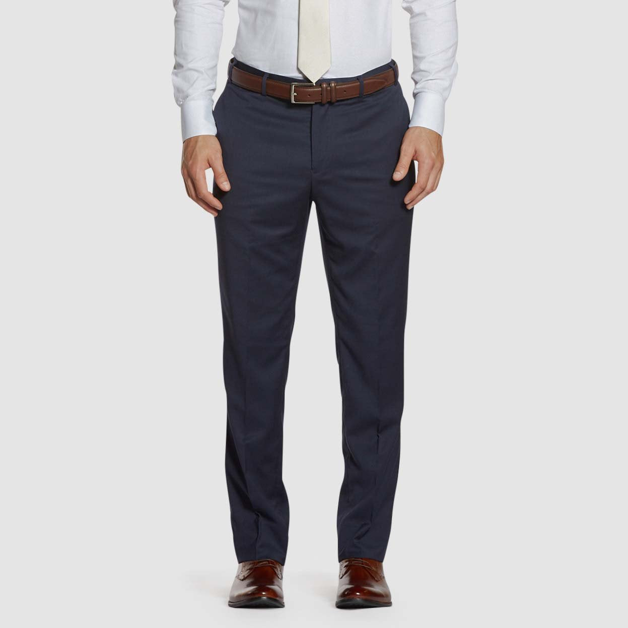 Navy Blue Suit Pants