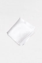 Load image into Gallery viewer, white pocket square